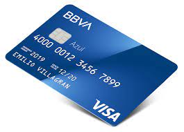 tarjeta de crédito azul bbva imagem 1