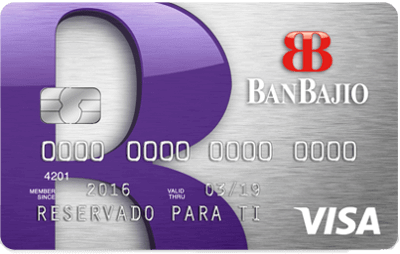 tarjeta de crédito banbajío clásica card top