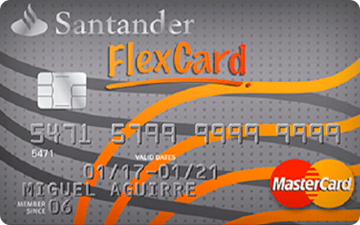 tarjeta de crédito flexard card time