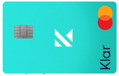 tarjeta de crédito klar card top