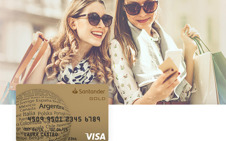 tarjeta Santander Visa Gold