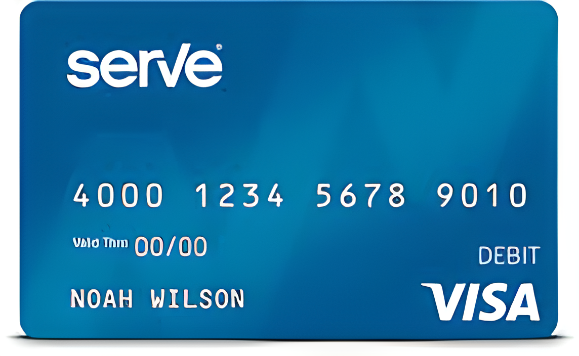 Serve Visa Pay As You Go Credit Card