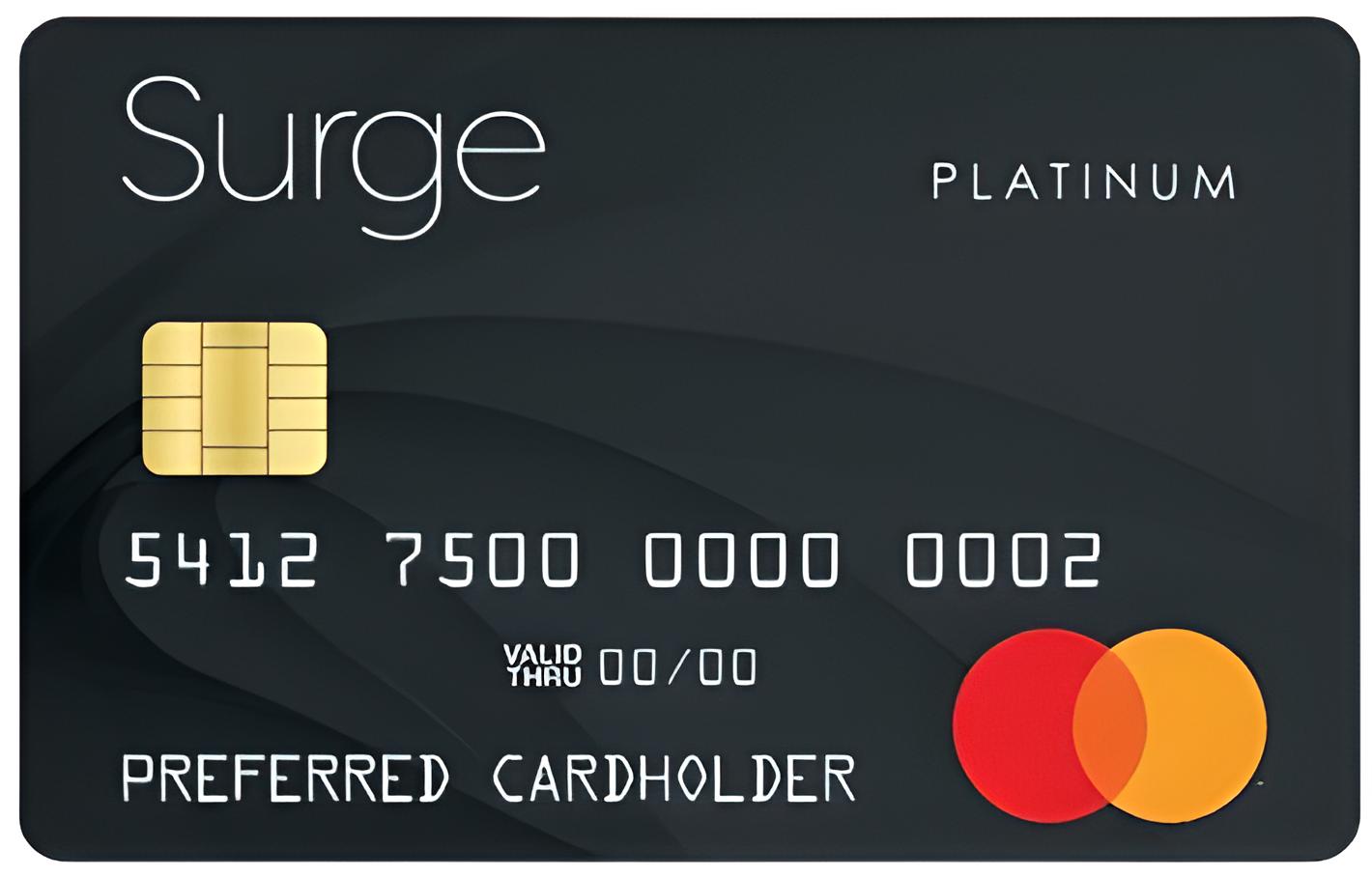 Surge Mastercard Credit Card