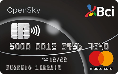 Solicita la tarjeta Bci Mastercard Platinum OpenSky