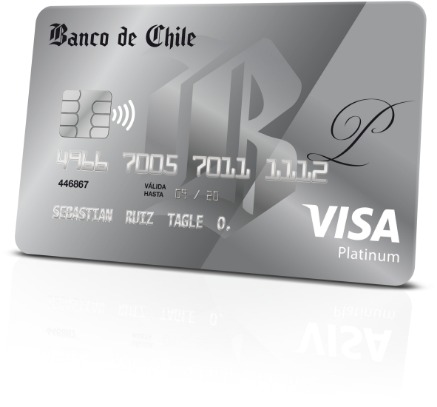 Solicitar la tarjeta Visa Platinum Banco de Chile