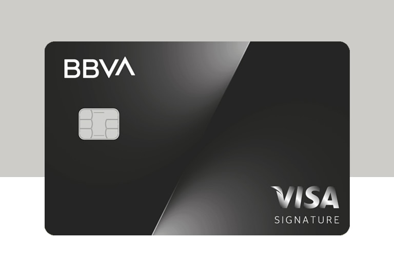 Tarjeta de crédito BBVA Visa Signature