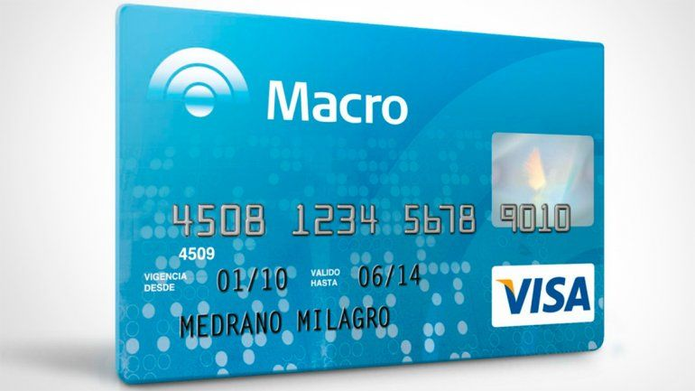 Tarjeta de Crédito Macro