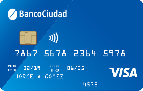 La tarjeta de crédito del Banco Ciudad